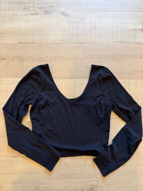 Lululemon Cropped Long Sleeve